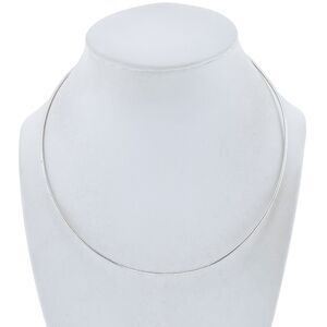 Vintage Italy Sterling Silver 925 1.6mm Snake Chain Necklace 18"